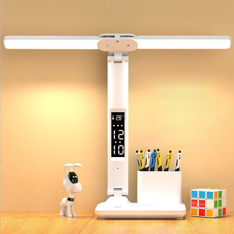 6500k 3200mah 7W Calendar LED Desk Lamp With Pen Stand
